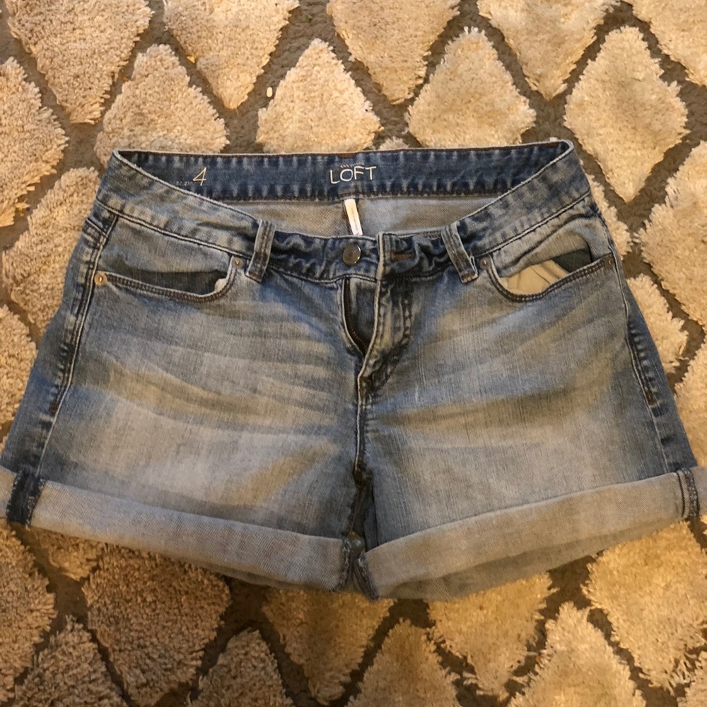 Ann Taylor Loft denim shorts
